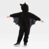 Toddler Bat Halloween Costume Jumpsuit - Hyde And EEK! Boutique™ Black