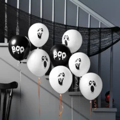8pk Ghosts Balloon Set - Hyde And EEK! Boutique™