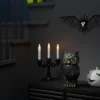 13" Light And Sound Owl Halloween Decorative Prop - Hyde And EEK! Boutique™: Hyde And EEK! Boutique™, Indoor Haunted House Theme