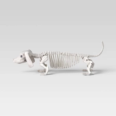 5" Dachshund Skeleton Halloween Decorative Prop - Hyde And EEK! Boutique™ 2 5" Dachshund Skeleton Halloween Decorative Prop - Hyde And EEK! Boutique™ - Image 2