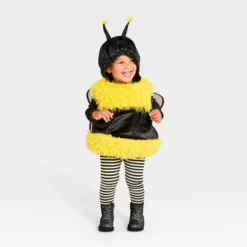 Infant And Toddler Bumble Bee Halloween Costume Pullover - Hyde And EEK! Boutique™ Black/Yellow -Halloween Supplies Store GUEST be7b347d cd11 42d8 b1ea 725aae3bbdad