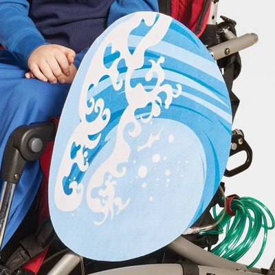 Kids' Adaptive Shark Halloween Costume Kit One Size Fits Most - Hyde And EEK! Boutique™: Wheelchair Friendly 2 Kids' Adaptive Shark Halloween Costume Kit One Size Fits Most - Hyde And EEK! Boutique™: Wheelchair Friendly - Image 2