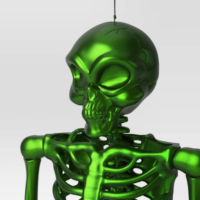 60" Posable Skeleton Halloween Decorative Prop Ghoulish Glow - Hyde And EEK! Boutique™ 2 60" Posable Skeleton Halloween Decorative Prop Ghoulish Glow - Hyde And EEK! Boutique™ - Image 2