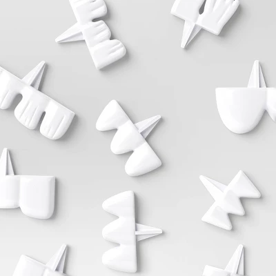 10pc Silly Push In Teeth Carving Halloween Decorative Prop Kit White - Hyde And EEK! Boutique™ 2 10pc Silly Push In Teeth Carving Halloween Decorative Prop Kit White - Hyde And EEK! Boutique™ - Image 2