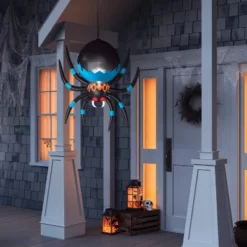 3.5' Hanging Spider Inflatable Halloween Decoration Black - Hyde And EEK! Boutique™