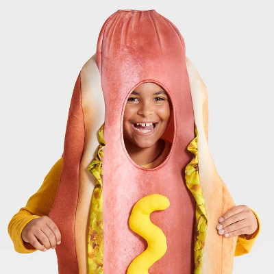 Kids' And Adult Hot Dog Halloween Costume One Size - Hyde And EEK! Boutique™ 2 Kids' And Adult Hot Dog Halloween Costume One Size - Hyde And EEK! Boutique™ - Image 2