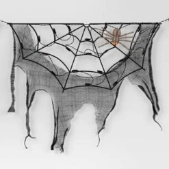 70" LED Lit Spider Webs With Gauze Halloween Novelty Silhouette Lights - Hyde And EEK! Boutique™ -Halloween Supplies Store GUEST cf735c0d d967 4ee0 b98d d5fb296d970c