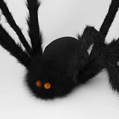 80" Plush Spider Halloween Decorative Prop - Hyde And EEK! Boutique™ 1 80" Plush Spider Halloween Decorative Prop - Hyde And EEK! Boutique™