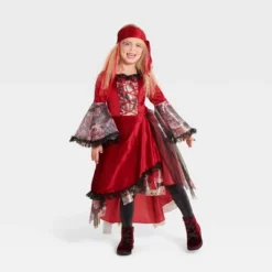 Burgundy Bloom Pirate Kids' Costume Dress - Hyde And EEK! Boutique™ 5 Burgundy Bloom Pirate Kids' Costume Dress - Hyde And EEK! Boutique™ -Halloween Supplies Store GUEST d42fdf87 de1d 443c b75c 72362a6dab45