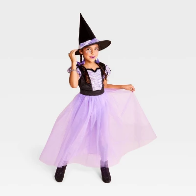 Kids' Fancy Witch Lavender Costume - Hyde And EEK! Boutique™ 3 Kids' Fancy Witch Lavender Costume - Hyde And EEK! Boutique™ - Image 3