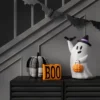 14" Light And Sound Ghost Halloween Decorative Prop - Hyde And EEK! Boutique™: Indoor Decor