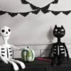 36" Knit Skeleton Halloween Decorative Sculptures - Hyde And EEK! Boutique™: Indoor Decor