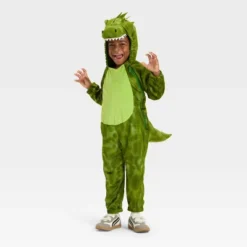 Kids' Dinosaur Halloween Costume Jumpsuit - Hyde And EEK! Boutique™ Green -Halloween Supplies Store GUEST dea1e4fe ccfe 4aeb b22a 2e8d52a25767