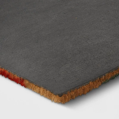 1'6"x2'6" Three Jack O Lanterns Coir Doormat Orange - Hyde And EEK! Boutique™ 3 1'6"x2'6" Three Jack O Lanterns Coir Doormat Orange - Hyde And EEK! Boutique™ - Image 3