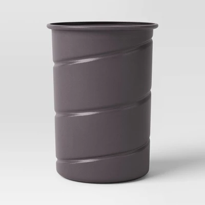 17" Textured Pumpkin Urn Spider Style Halloween Decorative Prop Gray - Hyde And EEK! Boutique™ 3 17" Textured Pumpkin Urn Spider Style Halloween Decorative Prop Gray - Hyde And EEK! Boutique™ - Image 3