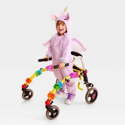 Kids' Unicorn Adaptive Halloween Costume Jumpsuit - Hyde And EEK! Boutique™ Purple 4 Kids' Unicorn Adaptive Halloween Costume Jumpsuit - Hyde And EEK! Boutique™ Purple - Image 4