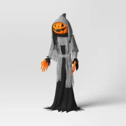 Lewis & Friends™ 8' Halloween Light And Sound Lewis The Pumpkin Ghoul - Hyde And EEK! Boutique™ -Halloween Supplies Store GUEST ea8a9ca4 d48e 40b3 8671 3ebce825baf1