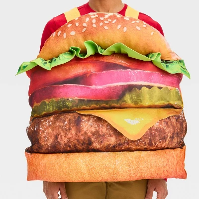 Kids' And Adult Hamburger Halloween Costume One Size - Hyde And EEK! Boutique™ 2 Kids' And Adult Hamburger Halloween Costume One Size - Hyde And EEK! Boutique™ - Image 2