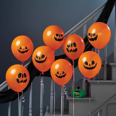 8pk Pumpkins Balloon Set - Hyde And EEK! Boutique™ 1 8pk Pumpkins Balloon Set - Hyde And EEK! Boutique™