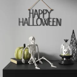 24" Posable Skeleton Halloween Decorative Mannequin - Hyde And EEK! Boutique™: Realistic, Indoor/Outdoor Display