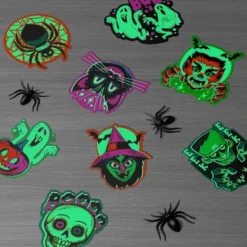 48ct Glow Tattoo Stickers Party Favors - Hyde And EEK! Boutique™