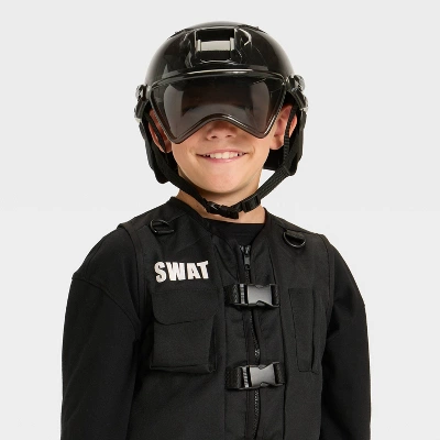 3pc Kids' Swat Career Costume Kit - Hyde And EEK! Boutique™ 2 3pc Kids' Swat Career Costume Kit - Hyde And EEK! Boutique™ - Image 2